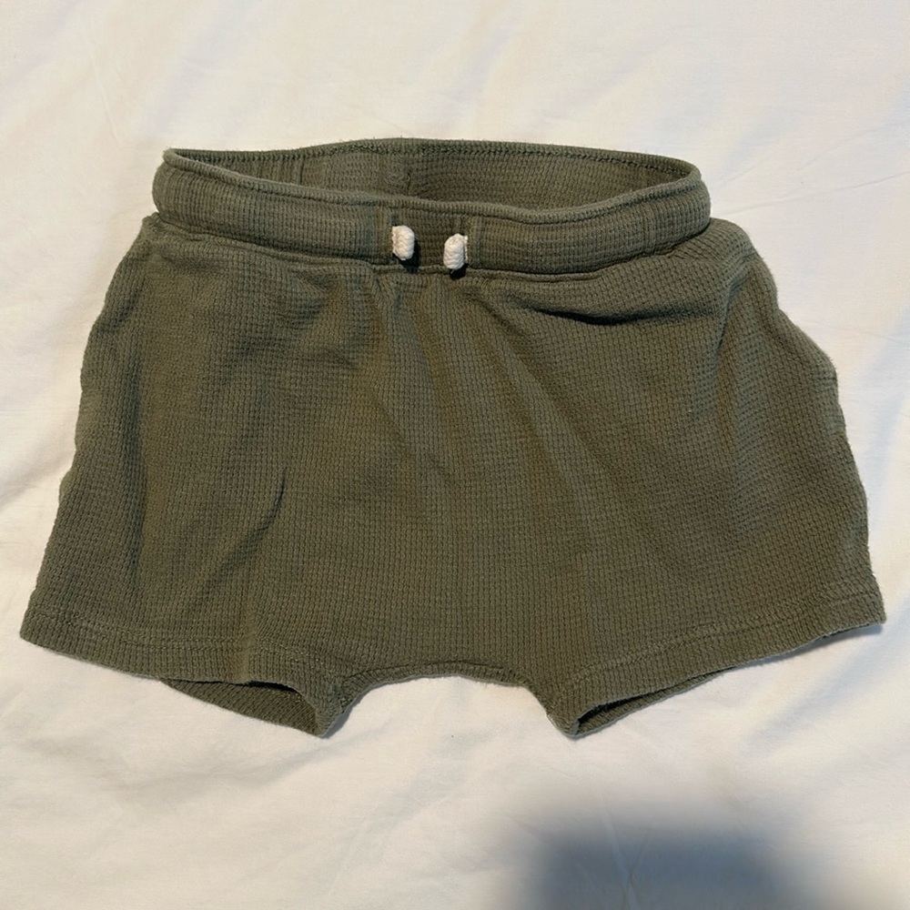 Green Old Navy Shorts 12-18months